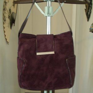 NWOT Plum Colored "Nine & Co." Shoulder Bag
